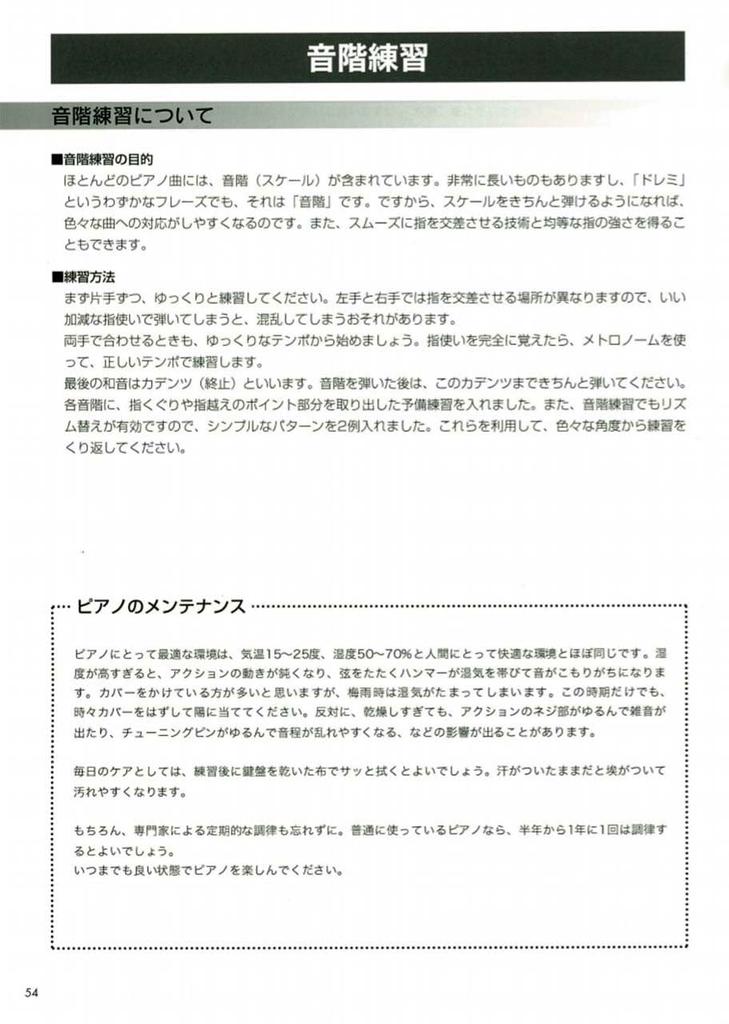 Hanon Piano Textbook for For Gentle Finger Training Adults