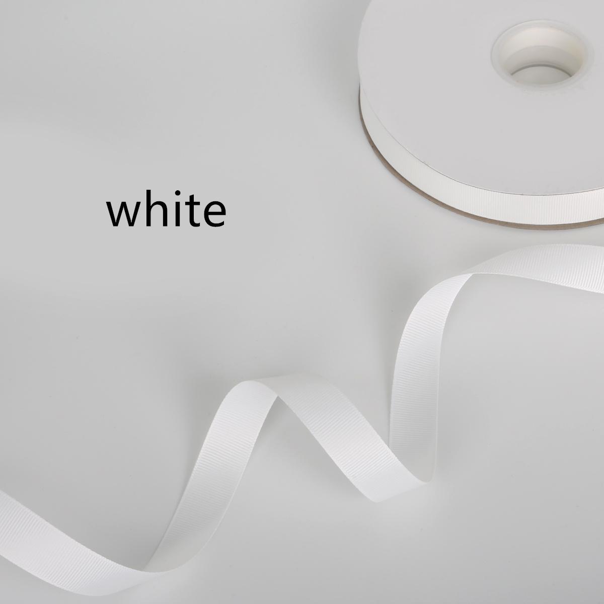 

Корсажная лента для декора и заворачивания подарков на Рождество 15MM белый