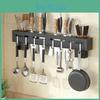 Strong Holder Wallmounted Loadbearing Utensils Stainless Steel Neatly Organized Cutter Storage Holder For Home