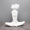 Modern Abstract Art Figure Sculptures, Resin Crafts, Statues, Fashionable Girl Figure Portraits, Home Decoration Accessories