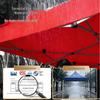 Retractable Four-Legged Canopy Tent: Sunshade & Rainproof Folding Umbrella for Outdoor Use.