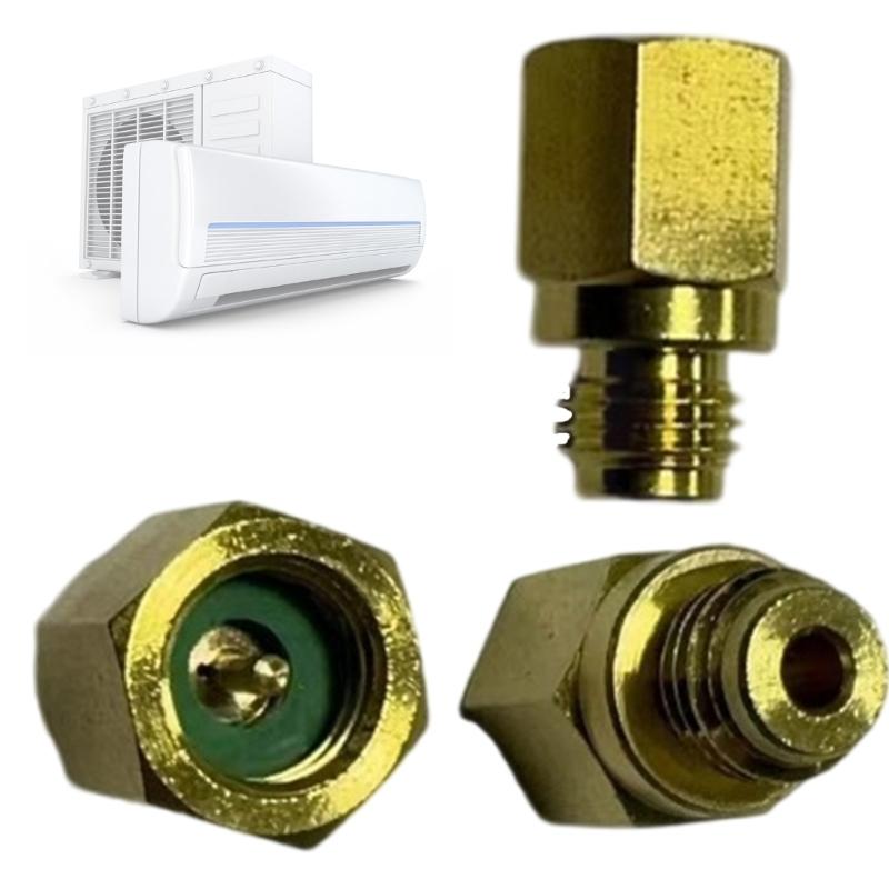 High Pressure Resistant Refrigeration Transfer Air Conditioner Adapter Easy Installation Leak Prevention Accessories
