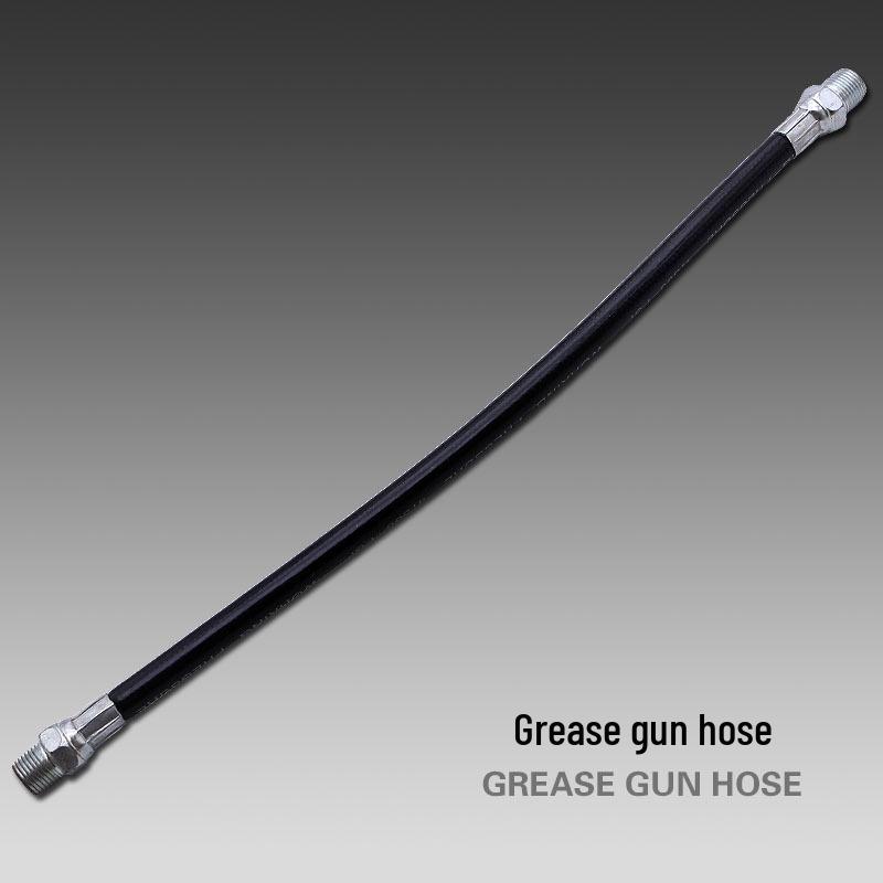 High Pressure Grease Gun Accessories: Flexible Hose, Rigid Tube, Flat Nozzle Connector