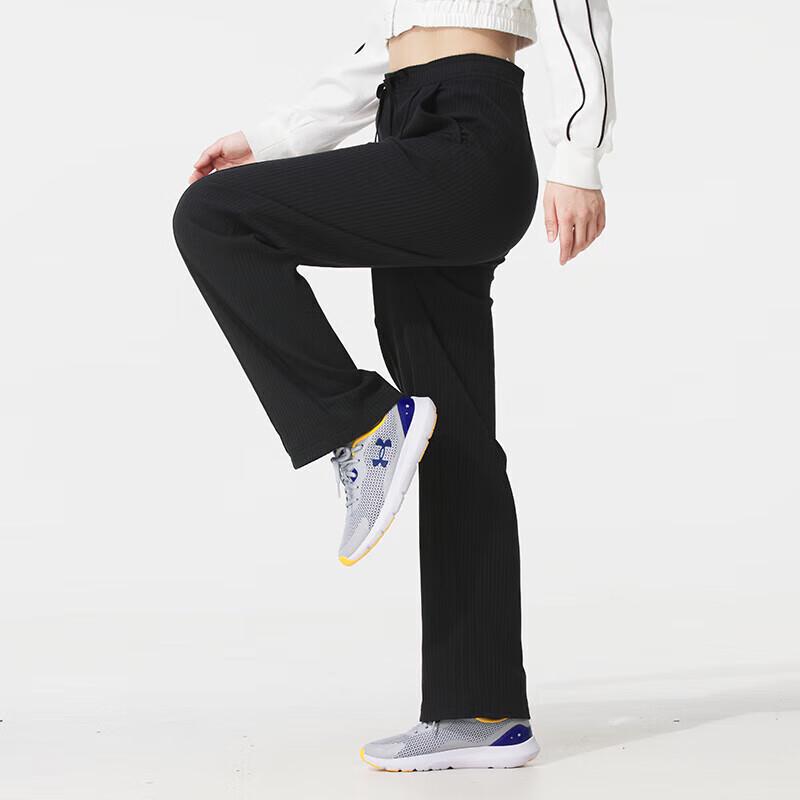 Under Armour Women's Ribbed Wide-Leg Casual Pants