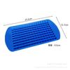 160 Grid Silicone Ice Tray Ice Cubes Foldable Ice Mold Breaker Grid Tray Small Square Mold Maker Silicone Mold