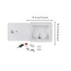 Water Fill Hatch Flow-throughFed Inlet with Keys Flush-Mount