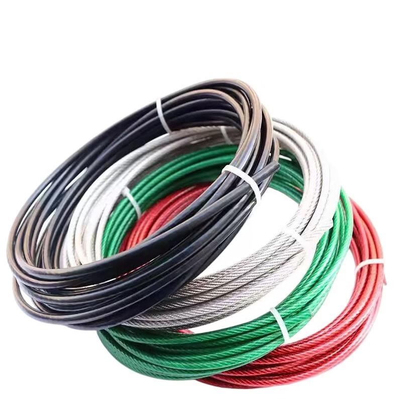 ChengYun 304 Stainless Steel Wire Rope (7x7) - 2.0/2.5mm Transparent Coated