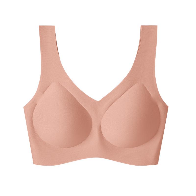 Seamless Thin Sports Bra - Anti-Sag, No Underwire, Beautiful Back Design for Young Girls