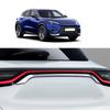 For Lexus LBX 2024 2025 ABS Chrome Side Door Body Molding Line Cover Protector Rear Trunk Lid Tail Gate Trim Car Accessories