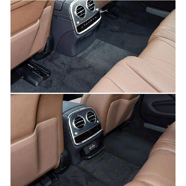 Left Right Car Seat Rail Trim Cover 22391945009051 For Mercedes Benz S Class W223 Sliding Track Bonnet Seat Track Cover 2021-25