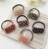 Korean Crystal Beaded Hair Tie: Elegant, Retro, Versatile Accessory