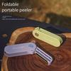 Mini Portable Fruit Multifunctional Stainless Steel Peeler Household Kitchen Vegetable Peeler Folding Paring 7