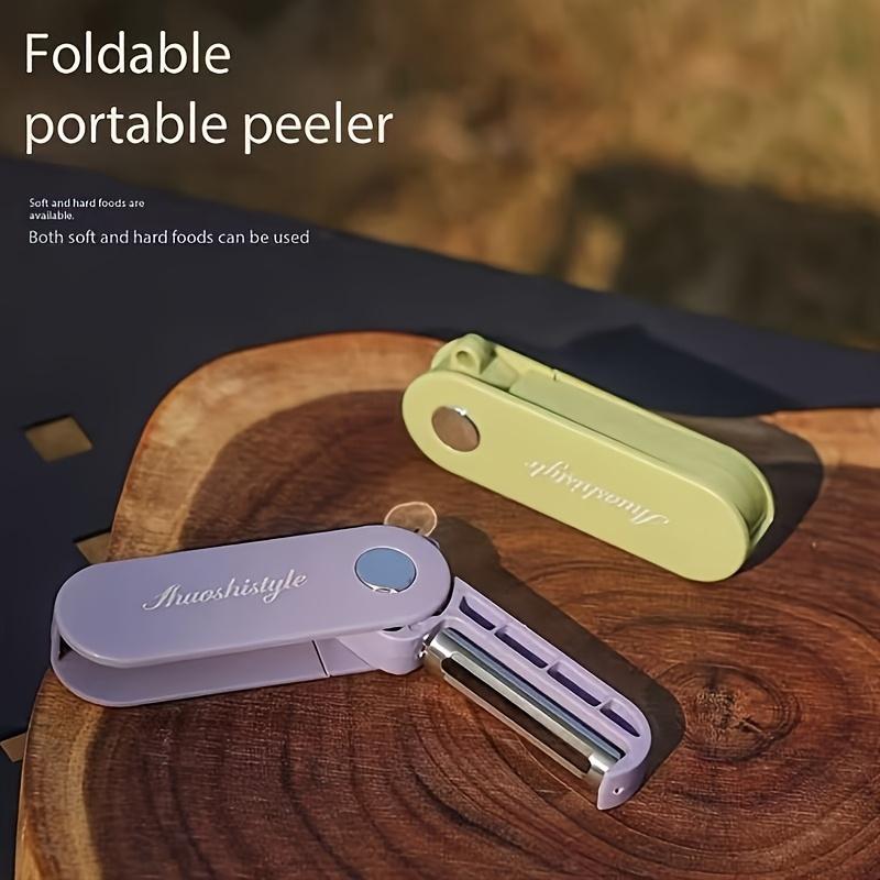 Mini Portable Fruit Multifunctional Stainless Steel Peeler Household Kitchen Vegetable Peeler Folding Paring 7