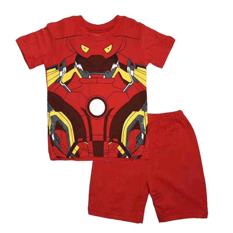 In-Stock Marvel Boys' Summer Cotton Sports Suit