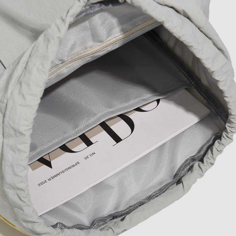 Outdoor Color Contrast Backpack Lightweight Student Color Contrast Schoolbag Travel Backpack