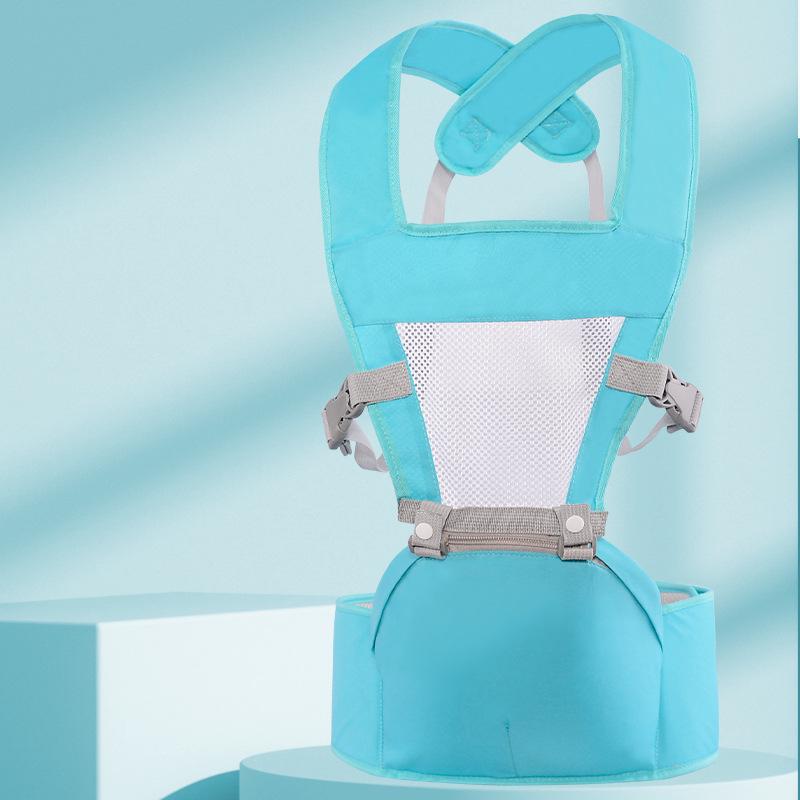 Breathable Summer Baby Carrier Waist Stool Mesh Sling for Infants and Toddlers