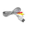 Composite 480P vergoldet 3Rca für Will Kabel 1,8 m 3 Rca Kabel für Nintendo Wii Controller Konsole Audio Video Av Kabel