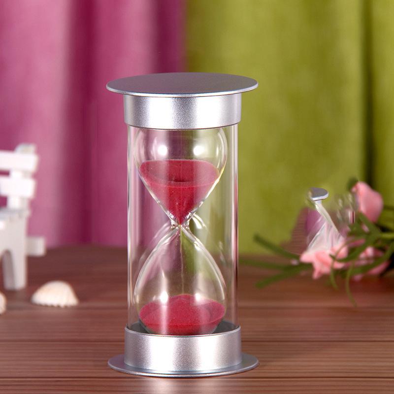 Creative Timer Hourglass: 5/10/20/30/60-Minute Plastic Ornament - Perfect Birthday Gift for Home Decor