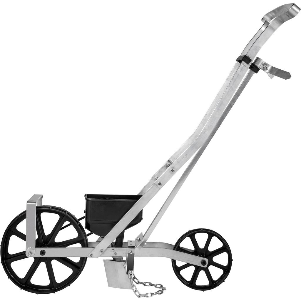 VEVOR Garden Seeder, Metal Precision Garden Push Seeder With 6 Seed Plates, Walk-Behind Row Crop Planter