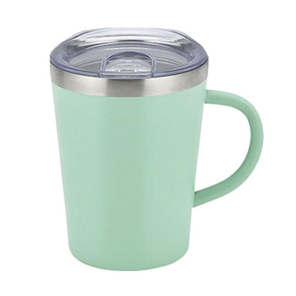 Living Smoo Mug with Light Green Lid, 350ml,
