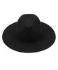 Yunibeosyeolkemiseuteuli Black Simple Wool Fedora Bk Metal Fedora