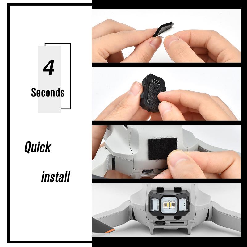 Drone Strobe Flashing Light Compatible For Dji Avata/mini 3 Pro/ Mavic 3 / Dji Mini Se/ Dji Air