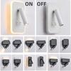 Rotatable Wall Lamp 3W 6W 9W 10W Modern LED Wall Light Home Decoration Angle Adjustable Bedroom Bedside Sconce Lamp for Home