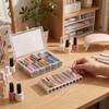 10 Grid Nail Transfer Paper 3D Printed Organizer Box Colorful Display Stand For Foil Sticker Storage Portable Nail Salon