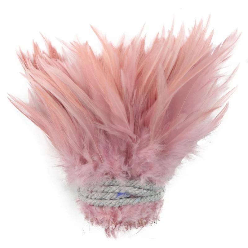 1 Roll Natural Pheasant Feathers for Crafts Jewelry Needlework Decoration Fly Tying Materials Chicken DIY Handicraft Accessories