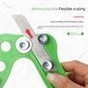 Manual Woodworking Edge Trimmer: Chamfering Tool for Right Angle and Rounded Corners