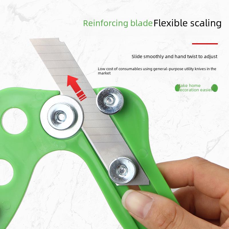 Manual Woodworking Edge Trimmer: Chamfering Tool for Right Angle and Rounded Corners