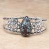 Eudialyte Jasper Gemstone Handmade Jewelry Cuff Bracelets 7''Adjustable