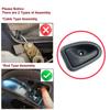 EDP99 Inner Door Handle Left Gray for Renault Clio 2 Scenic Megane 1 Trafic Master 2 Logan 1 Movano A Interstar Daily 7700434716