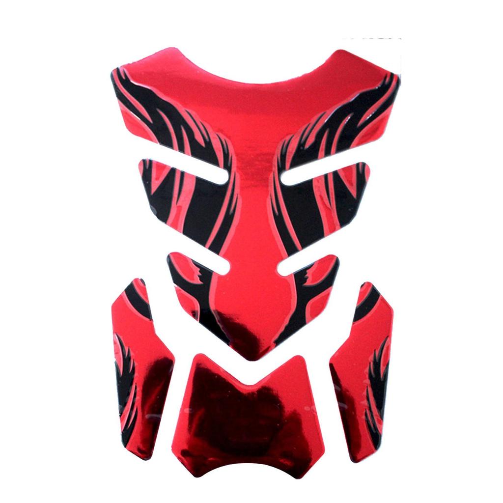 1 sheet 3D Stereo Stickers, Fashion Motorcycle Decoration Stickers, PVC Soft Rubber Jewelry