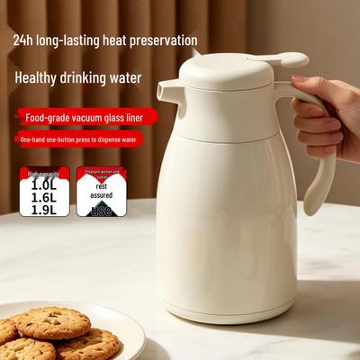 Large Capacity Portable Glass Thermos for Home and Dorm