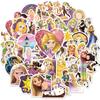 10/30/50pcs Cute  Rapunzel Graffiti Stickers Kawaii Princess Tangled Cartoon Decals Toys DIY Phone Case Suitcase Laptop