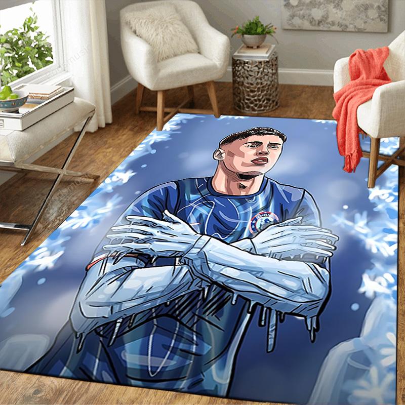1pc England Football Celebration Rug, Office Carpet Indoor Outdoor Entrance Doormat, Non-Slip Soft And Comfortable, Living Room. DT707083