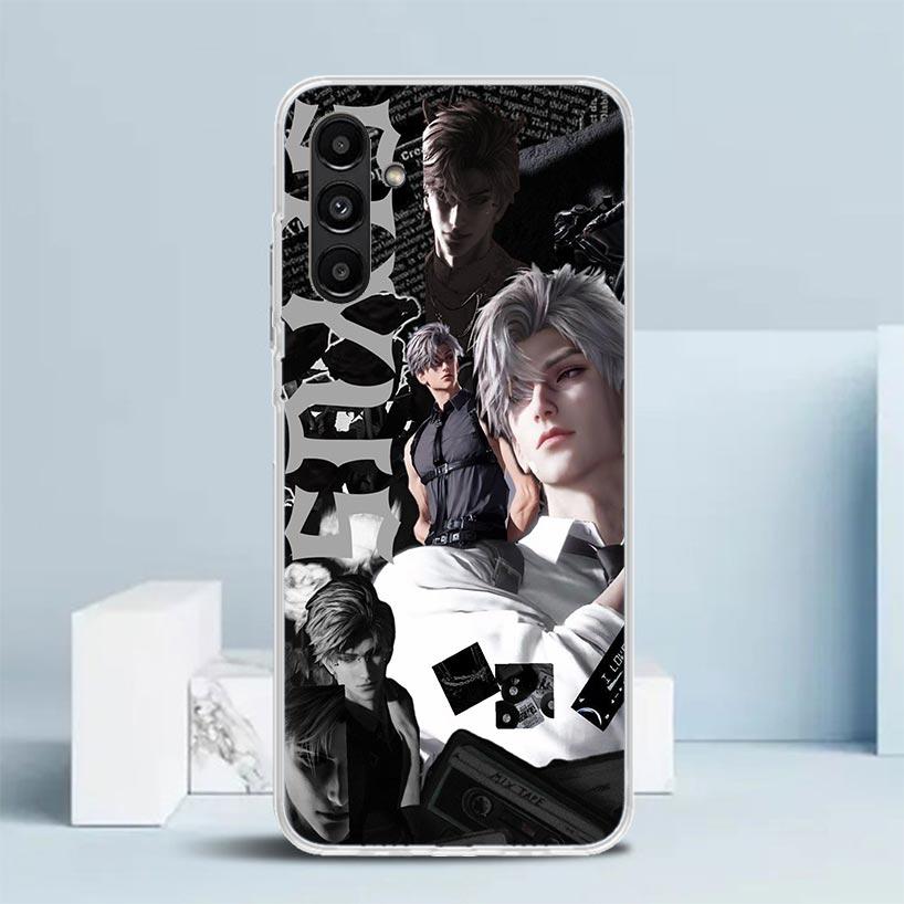Love And Deepspace Sylus Cover for Samsung Galaxy A17 A37 A57 A16 A26 A36 A56 A15 A14 A55 Phone Case A13 A53 A25 A35 A24 A34 A23