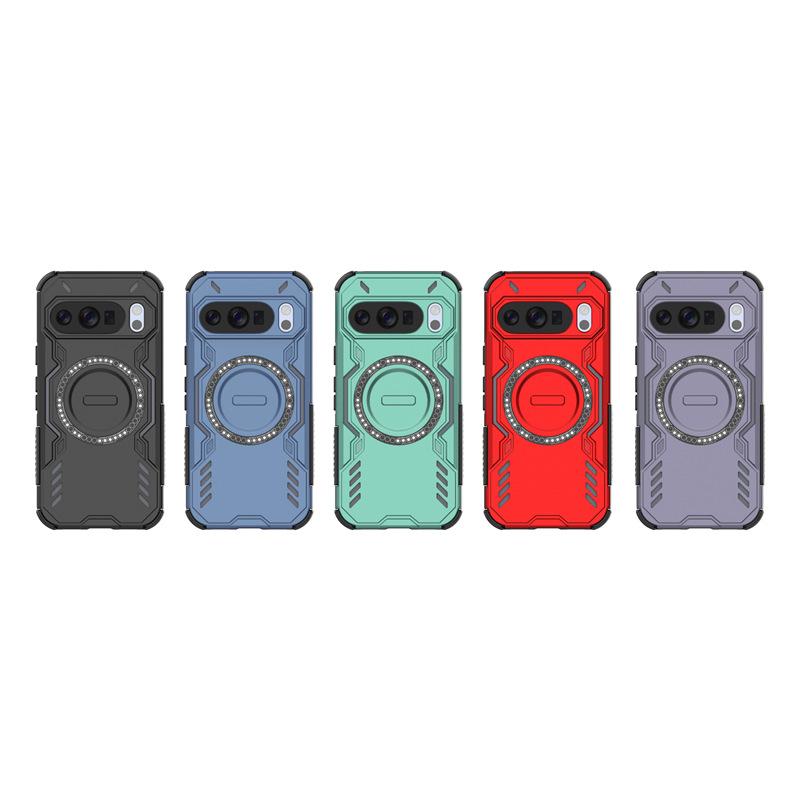 Cross-border Application Google Pixel 10Pro Butterfly Armor Magnetic Mobile Phone Case Pixel 10 Heat Dissipation and Anti-drop Protective Case