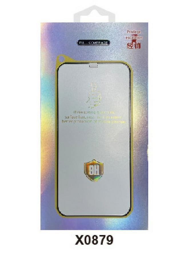 Apple 15/14 Tempered Glass Privacy Film with AG Coating, Neutral Draw-out Box Packaging