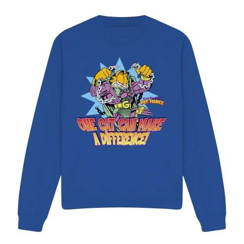 Garfield Unisex Adult Make A Difference Sweatshirt
