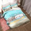 Bubu Dudu Cartoon Niedlicher Bär Kawaii Bettwäsche-Set 3D-Druck Geeignet für Schlafzimmer Bettbezug-Set Mit Kissenbezügen Heimtextilien