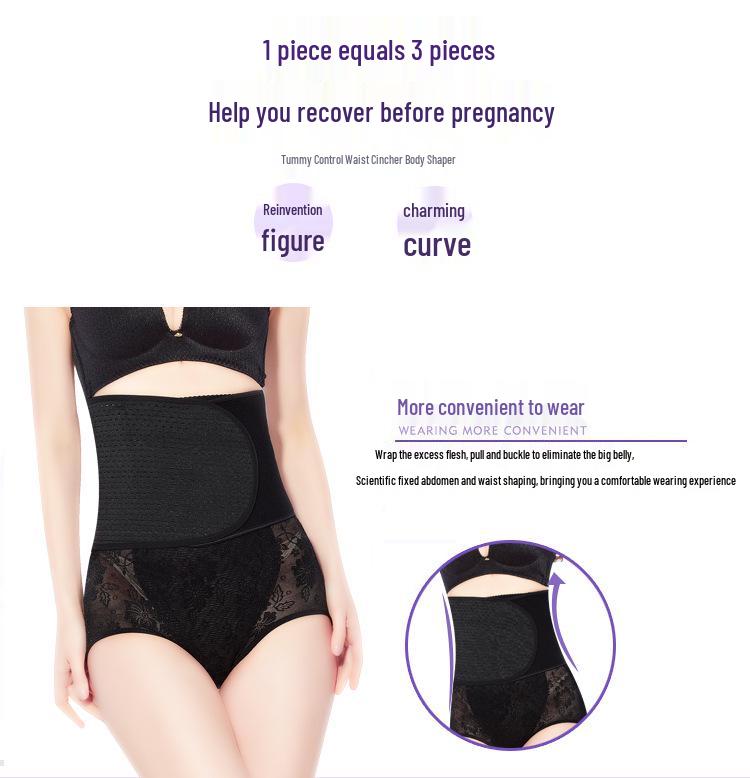 Breathable Postpartum Abdominal Support Waist Trainer - Slimming Belt & Body Shaper for Women
