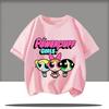Summer Casual Flying Girl Detective Cartoon Print Boys' Sports Shirt Girls' Top T-shirt Children's Round-neck Short-sleeved