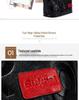 Qian Dian Women's Genuine Leather Tote: 2025 New Fashion Large Cowhide Shoulder and Crossbody Bag.