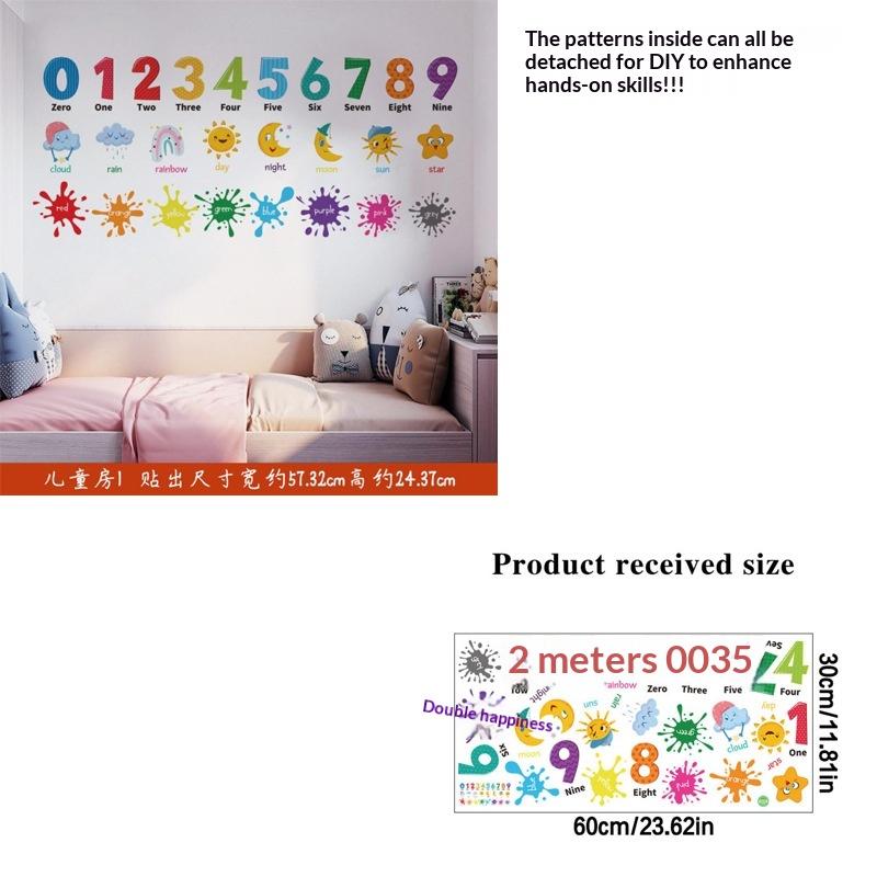 Child-Friendly Vietnamese Alphabet Decals for Vibrant Learning Environment