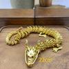 Alloy 3D Dragon Can Rotate Dragon Tabletop Arts And Crafts Decoration Dragon Statue Creative Gift Children'S Toy Gift