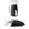 Mini Travel Umbrella Rainproof Sunproof UV Protection UPF 50 Folding Sun Umbrella Travel Size For Kids Women Adults Summer Beach