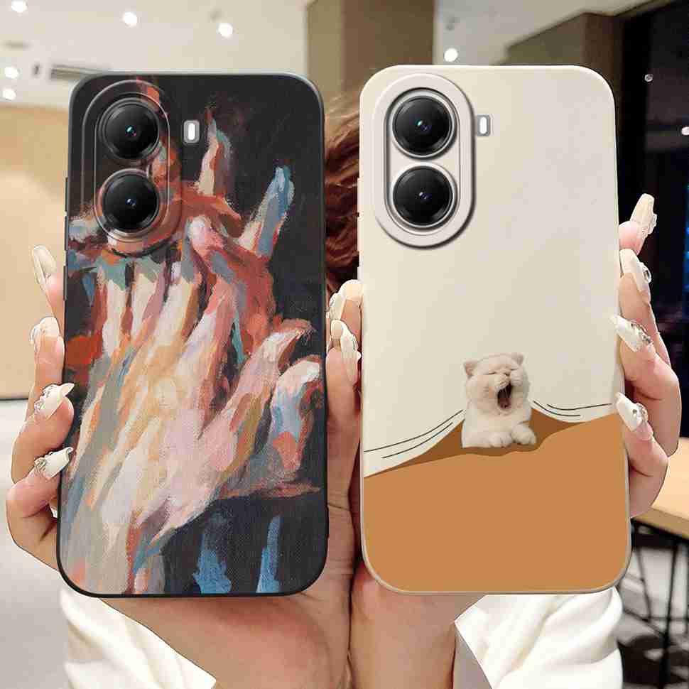 For Xiaomi Poco X7 Pro 5G Case Stylish Painted Cover Soft Silicone Phone Case For Poco X7 PocoX7 Pro Protectors Back Cover Coque