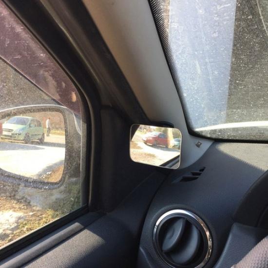 Blind Spot Car Rear View Convex 360° Wide Angle Safety Parking Auxiliary Mirror
